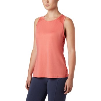 Columbia Tanktop Dames, Peak To Point II Rood, 27PHIWXKZ